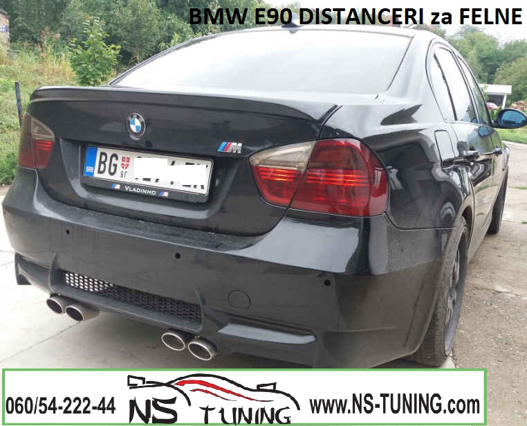 bmw e90 distanceri alu felne 5x120 15mm 20mm  ugradnja novi sad